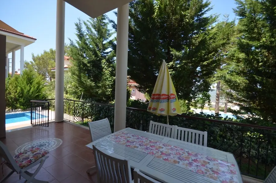 Large terrace